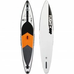 Lightboardcorp MFT Race ICT-DV 12'6'' Stand Up Paddle White Damen, Herren