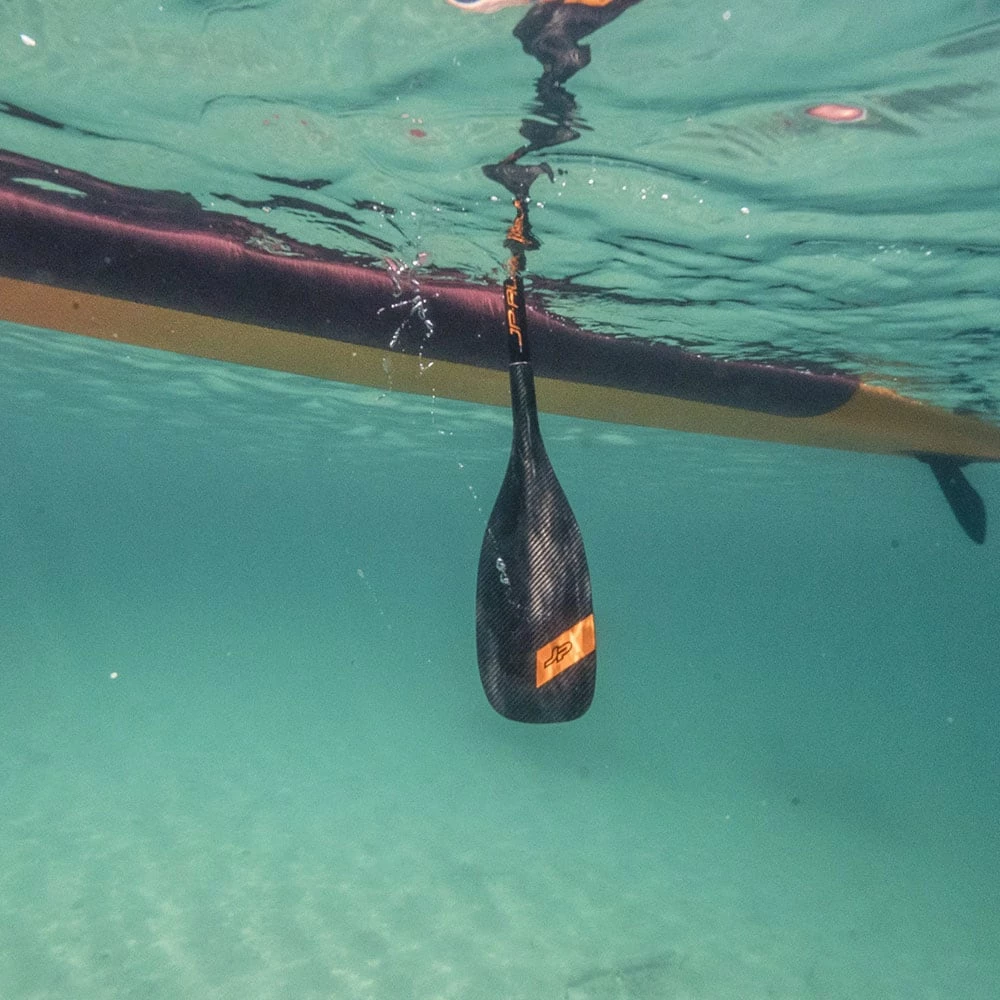 Jp Australia Carbon Glass 90'' 3 Piece SUP-Stechpaddel Black/Orange Damen, Herren 4 Jp Australia Carbon Glass 90'' 3 Piece SUP-Stechpaddel Black/Orange Damen, Herren – Bild 4