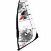 F2 Ride Sail Rigg 7.0 Qm Segel Black Damen, Herren