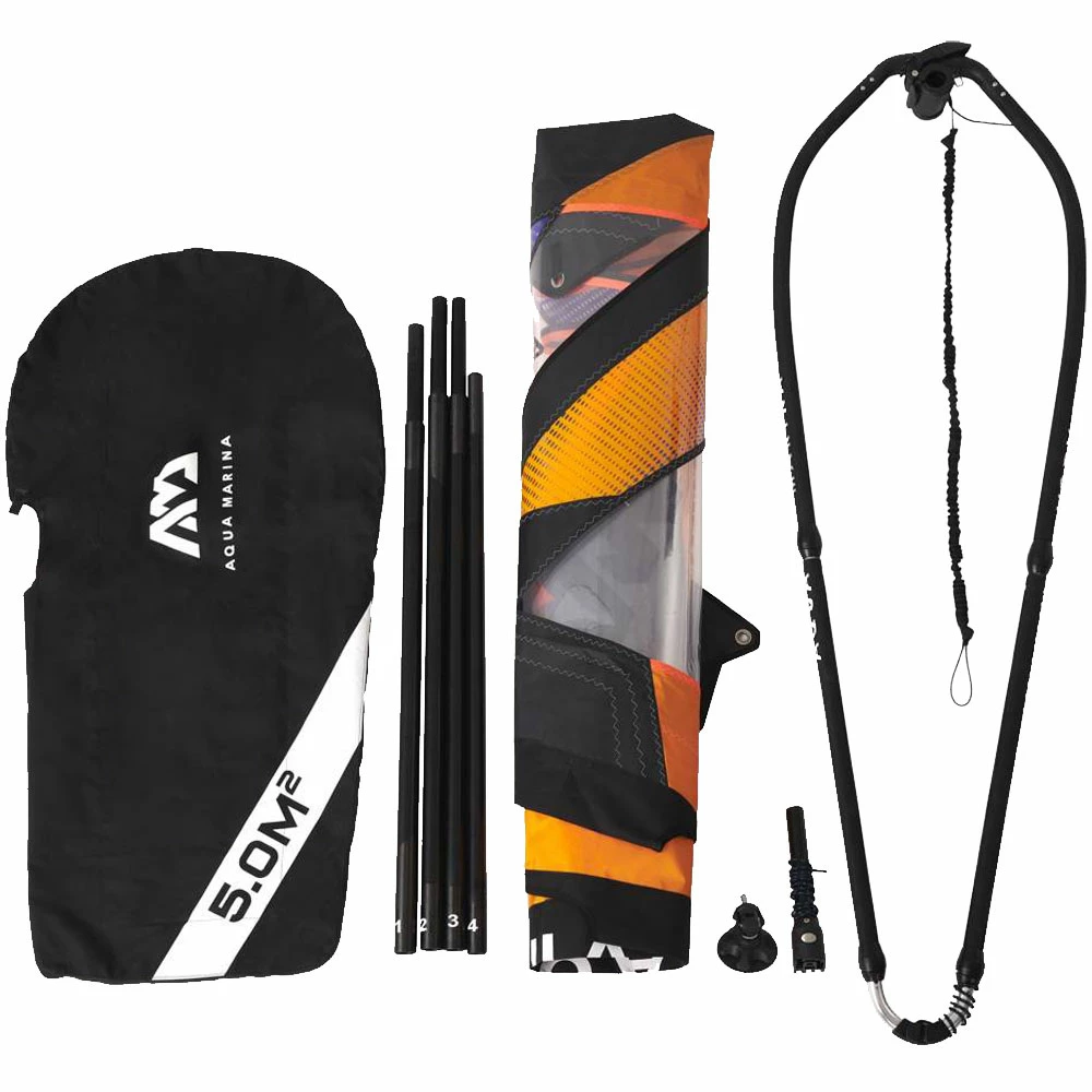 Aqua Marina Blade ISUP-Segel Black/Orange Damen, Herren 2 Aqua Marina Blade ISUP-Segel Black/Orange Damen, Herren – Bild 2