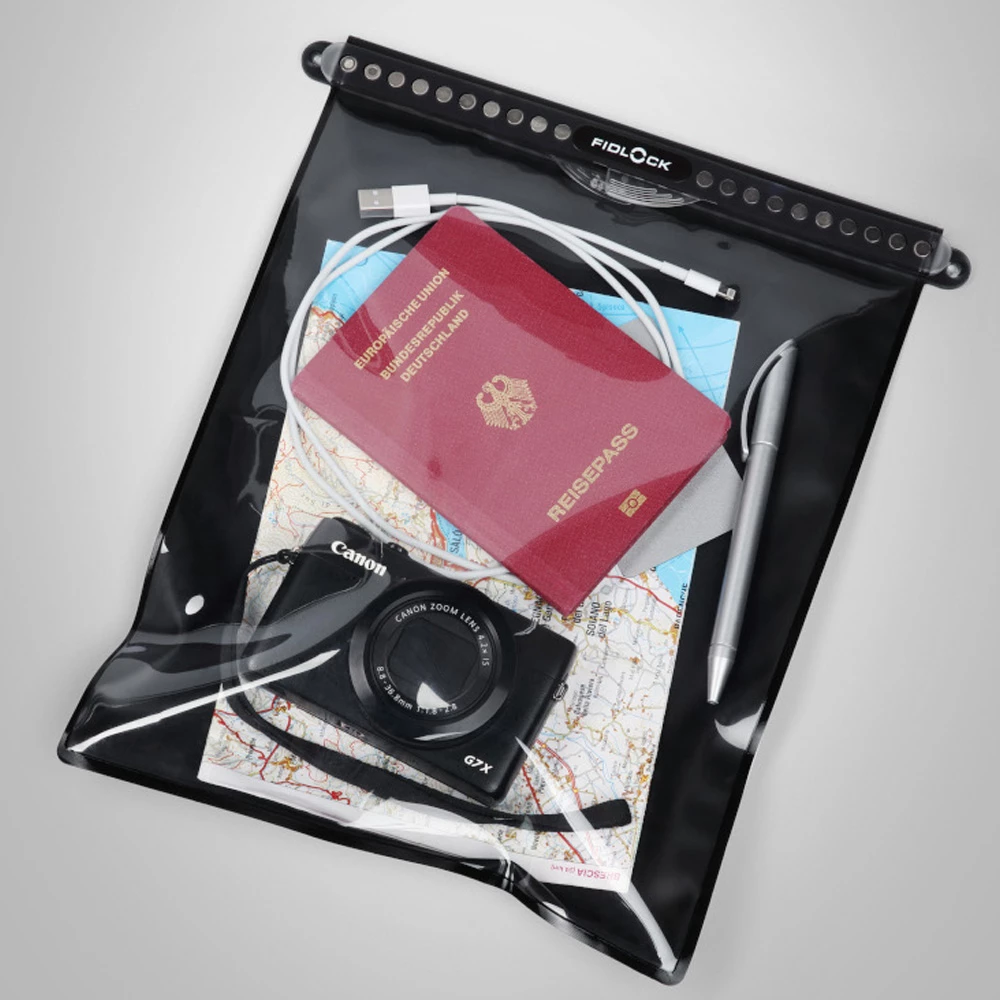 Fidlock Dry Bag Mega Wasserdichte Packtasche Transparent Black Damen, Herren 3 Fidlock Dry Bag Mega Wasserdichte Packtasche Transparent Black Damen, Herren – Bild 3