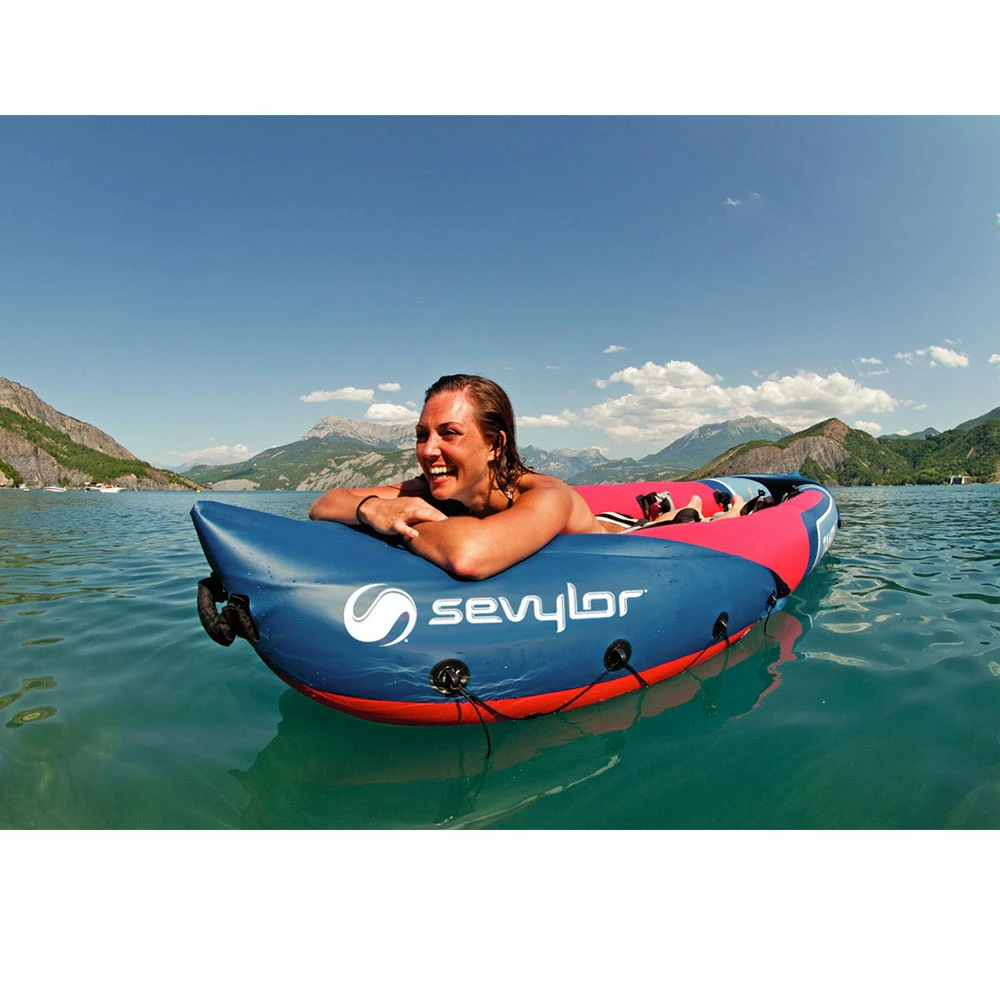 Sevylor Tahiti Plus Luftkajak Blue/Red Damen, Herren 4 Sevylor Tahiti Plus Luftkajak Blue/Red Damen, Herren – Bild 4