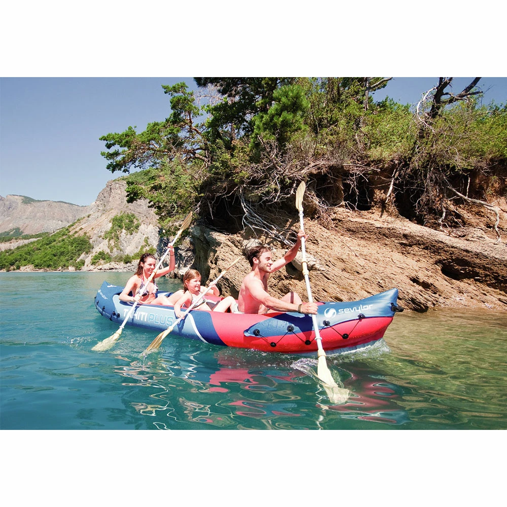 Sevylor Tahiti Plus Luftkajak Blue/Red Damen, Herren 6 Sevylor Tahiti Plus Luftkajak Blue/Red Damen, Herren – Bild 6