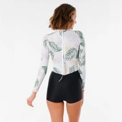 Rip Curl Coastal Palms UV Longleeve Boyleg Surfanzug White Damen -Aqua Marina Shop unnamed file 1885