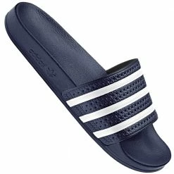Adidas Originals Adilette Badeschuhe Adiblue/White/Adiblue Damen, Herren