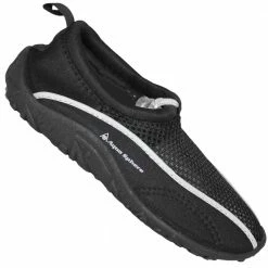Aqua Sphere Beachwalker Lisbona Badeschuhe Schwarz/Silber Kinder