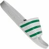 Adidas Originals Adilette Badeschuhe Dash Grey/Green Damen, Herren