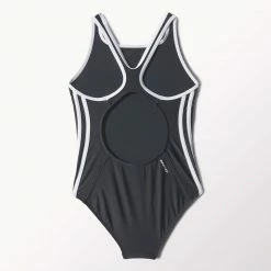 Adidas Performance Infinitex 3-Stripes Badeanzug Black/White Kinder -Aqua Marina Shop unnamed file 2060