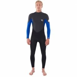 Rip Curl Omega 4/3 GB Back Zip Neoprenanzug Blue Herren