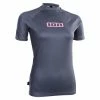 ION Promo Rashguard Shortsleeve Wassershirt Steel Blue Damen