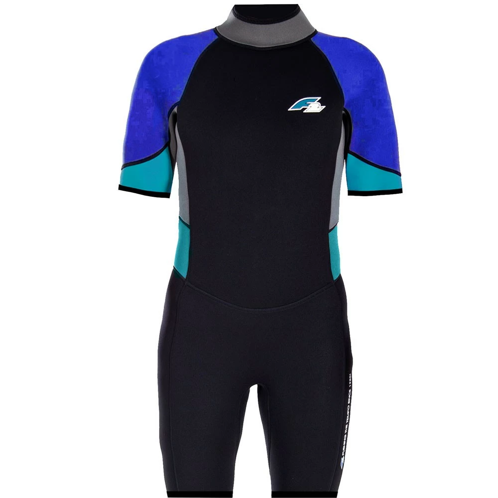F2 Rebel Shorty 2/3 Mm Neoprenanzug Back/Blue Herren 1 F2 Rebel Shorty 2/3 Mm Neoprenanzug Back/Blue Herren