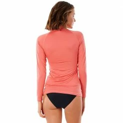 Rip Curl Golden Rays UV Longsleeve Funktionsshirt Coral Damen -Aqua Marina Shop unnamed file 2334