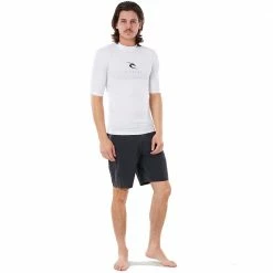 Rip Curl Corps UV Shortsleeve Wassershirt White Herren -Aqua Marina Shop unnamed file 2344