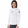 Rip Curl Corps UV Longsleeve Longshirt White Herren