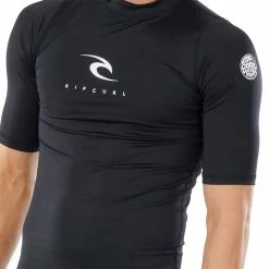 Rip Curl Corps UV Shortsleeve Surfshirt Black Herren -Aqua Marina Shop unnamed file 2355
