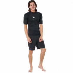 Rip Curl Corps UV Shortsleeve Surfshirt Black Herren -Aqua Marina Shop unnamed file 2357
