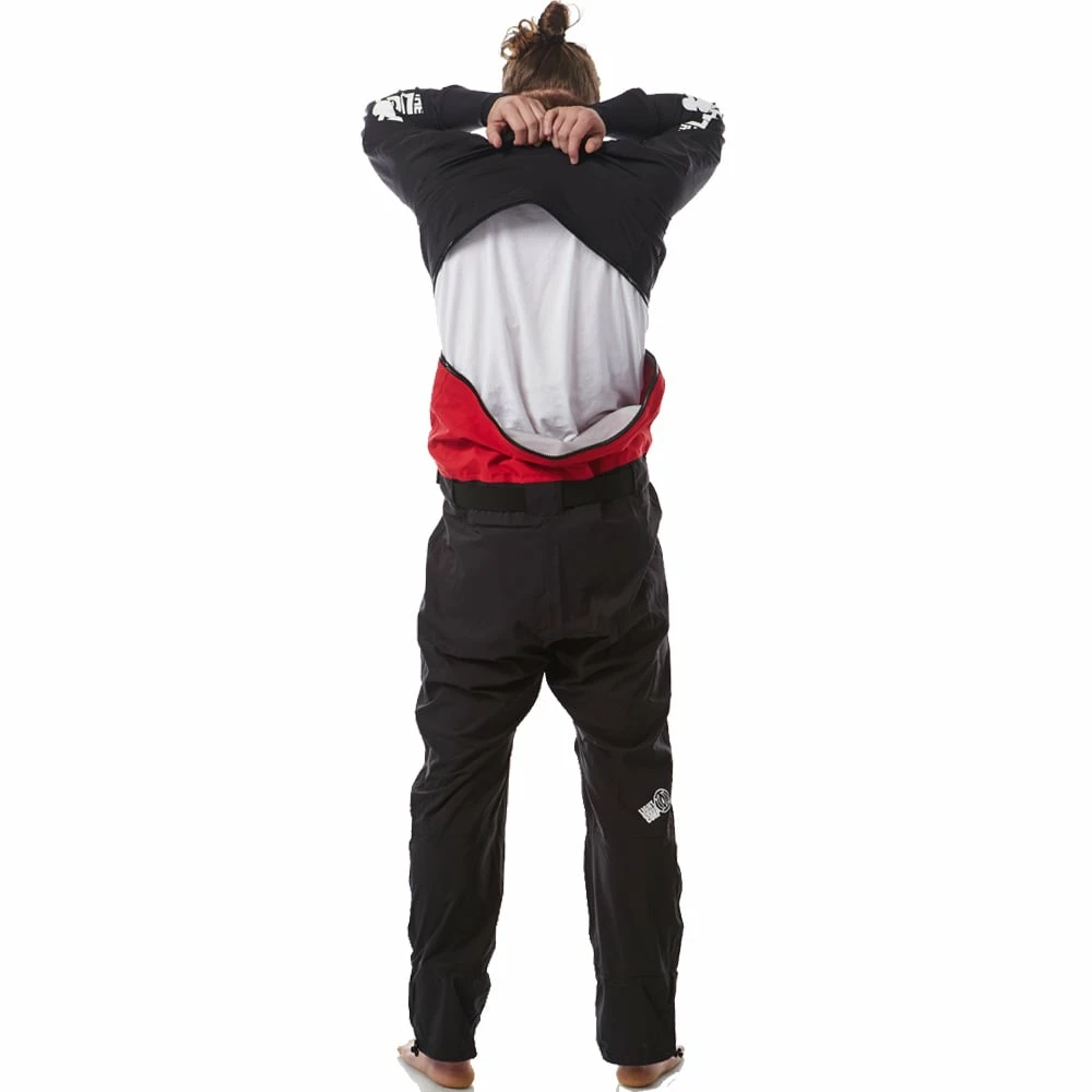 Lightboardcorp Race II Halfzip Dry Suit SUP-Sportanzug Black/Red Herren 2 Lightboardcorp Race II Halfzip Dry Suit SUP-Sportanzug Black/Red Herren – Bild 2
