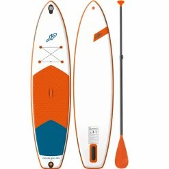 Jp Australia Young Gun Air SL 9'0'' + Glass PE Small SET Stand Up Paddelboard White/Orange Kinder