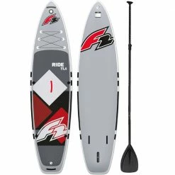 F2 Ride 10'5'' SET Stand Up Paddleboard Red Damen, Herren