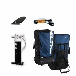 Lightboardcorp 3L MFT Freeride (Platin Series) 12'4'' SET Stand Up Paddleboard Yellow Damen, Herren -Aqua Marina Shop unnamed file 556