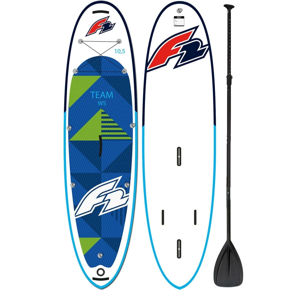 F2 Team WS 10'5'' SET Windsurf-SUP Blue Damen, Herren 1 F2 Team WS 10'5'' SET Windsurf-SUP Blue Damen, Herren