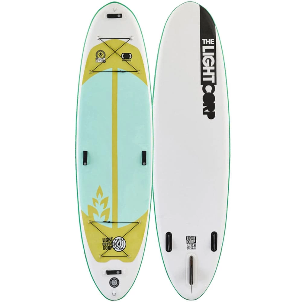 Lightboardcorp Yoga Recreational Silver 10'6'' Yoga-ISUP Green Damen, Herren 1 Lightboardcorp Yoga Recreational Silver 10'6'' Yoga-ISUP Green Damen, Herren