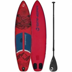 Spinera Light 11'2'' SET Stand Up Paddle Board Bordeaux Red Damen, Herren