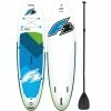 F2 Free 10'6'' SET ISUP White/Green Damen, Herren