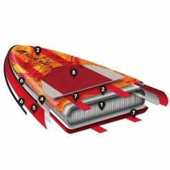 Aqua Marina Race 12'6'' Racing-SUP Red Damen, Herren -Aqua Marina Shop unnamed file 778
