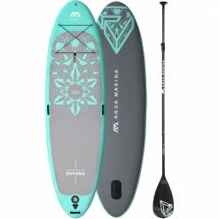 Aqua Marina Dhyana SET 11'0'' Fitness-SUP Grey Damen, Herren