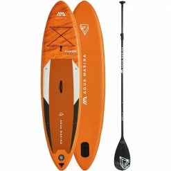 Aqua Marina Fusion SET 10'10'' Stand Up Paddle Board Orange Damen, Herren