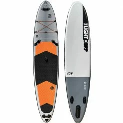 Lightboardcorp 3L MFT Freeride (Platin Series) 12'4''x33'' Freeride-iSUP Orange Damen, Herren