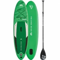 Aqua Marina Breeze SET 9'1'' SUP Green Damen, Herren