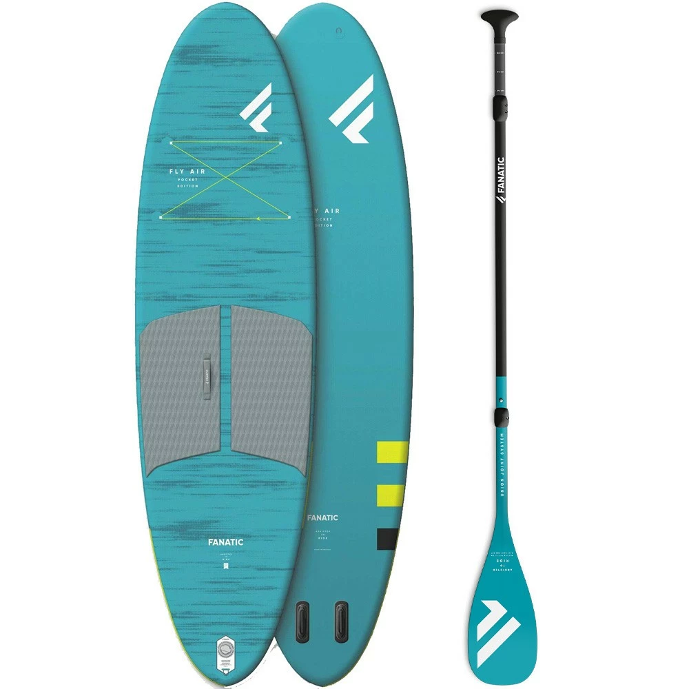 Fanatic Fly Air Pocket 10'4'' Package Stand Up Paddle Board Set Blue Damen, Herren 1 Fanatic Fly Air Pocket 10'4'' Package Stand Up Paddle Board Set Blue Damen, Herren